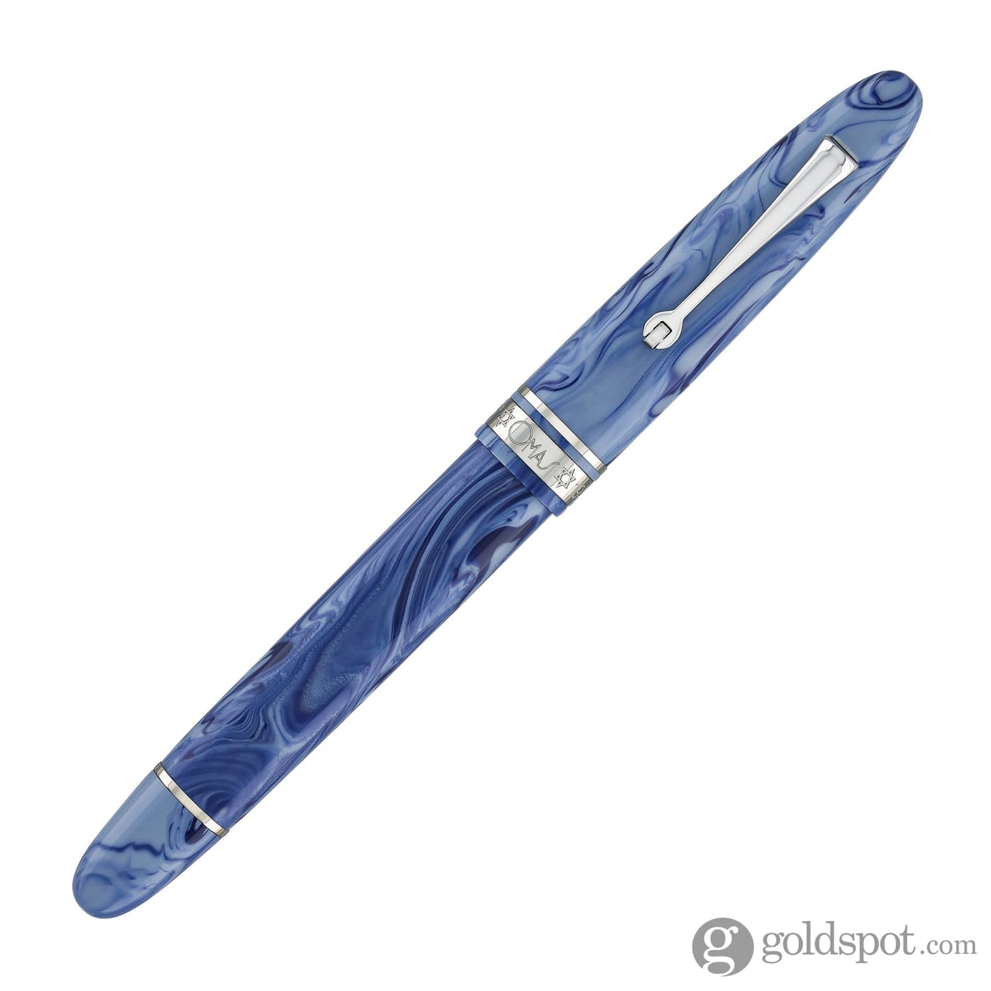 Omas Ogiva Israel Limited Edition Fountain Pen with Silver Trim Fountain Pen