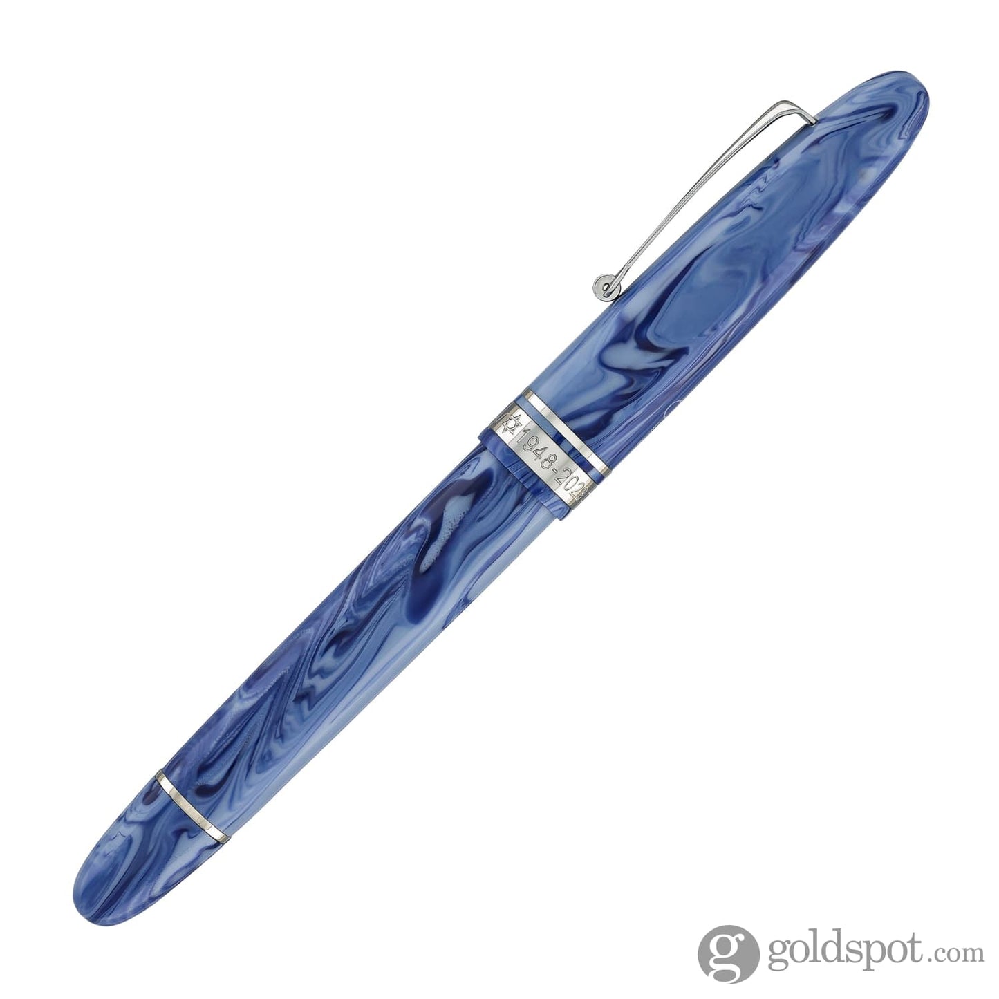 Omas Ogiva Israel Limited Edition Fountain Pen with Silver Trim Fountain Pen