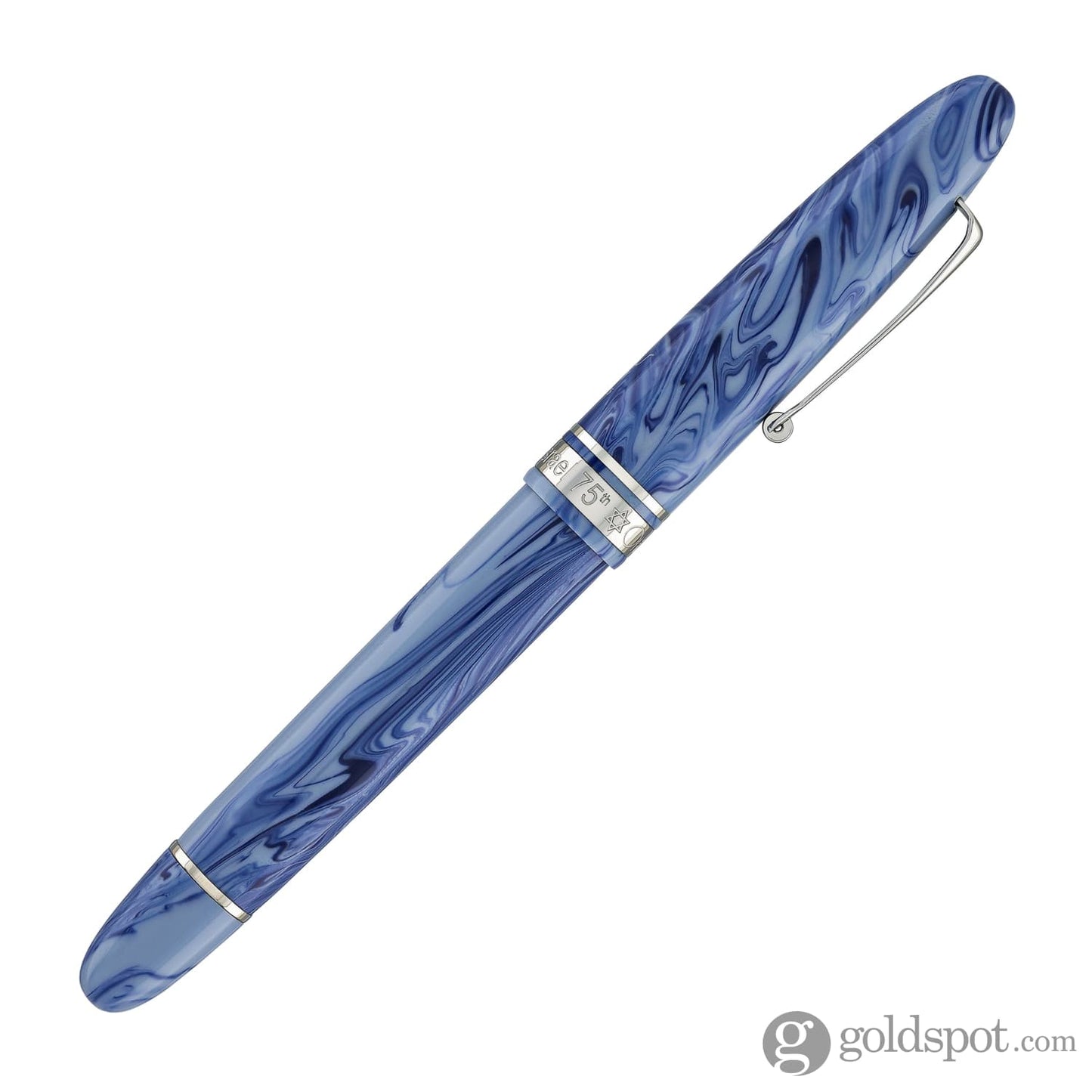 Omas Ogiva Israel Limited Edition Fountain Pen with Silver Trim Fountain Pen