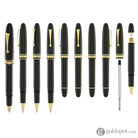 Omas Ogiva Rollerball Pen in Nera with Gold Trim Rollerball Pen