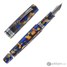 Omas Paragon Fountain Pen in Blue Lucens with Black Trim Fountain Pen