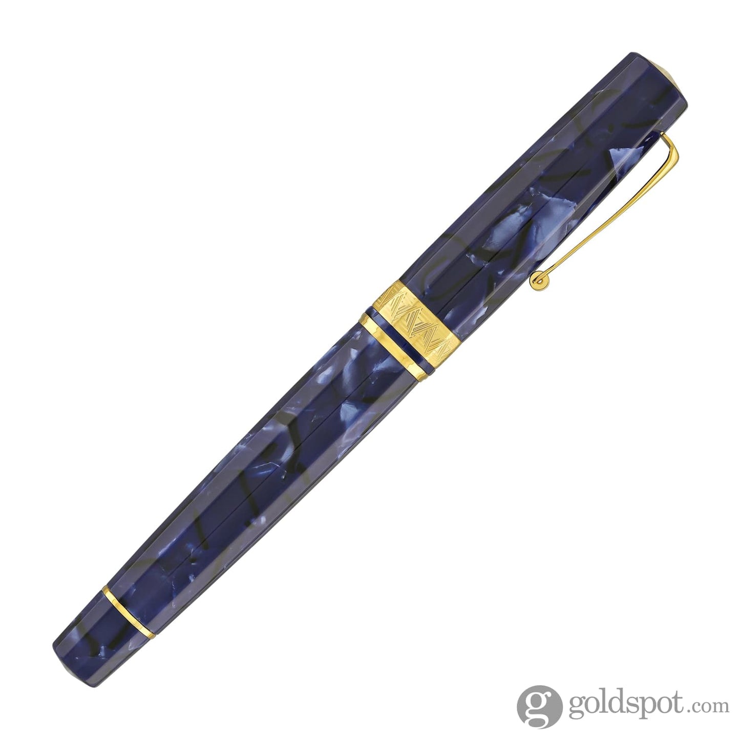 Omas Paragon Fountain Pen in Blue Royale with Gold Trim Fountain Pen