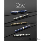 Omas Paragon Fountain Pen in Blue Royale with Gold Trim Fountain Pen