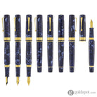 Omas Paragon Fountain Pen in Blue Royale with Gold Trim Fountain Pen