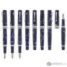 Omas Paragon Fountain Pen in Blue Royale with Silver Trim Fountain Pen