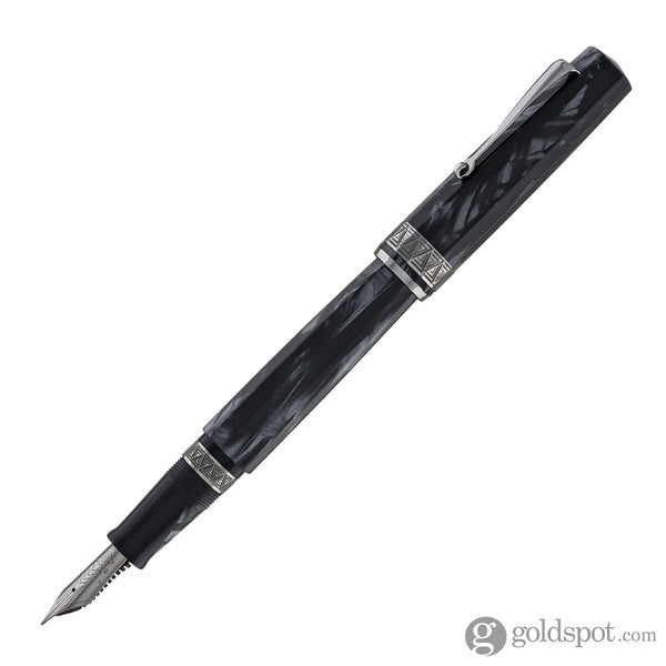 Omas Paragon Fountain Pen in Grigio Perla with Ruthenium Trim Fountain Pen