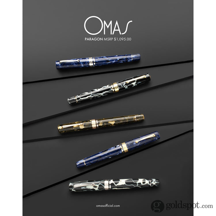Omas Paragon Fountain Pen in Wild with Gold Trim Fountain Pen