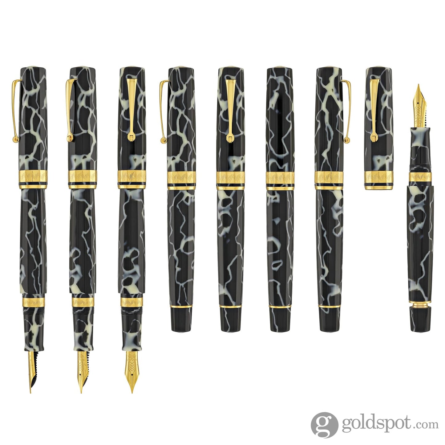 Omas Paragon Fountain Pen in Wild with Gold Trim Fountain Pen