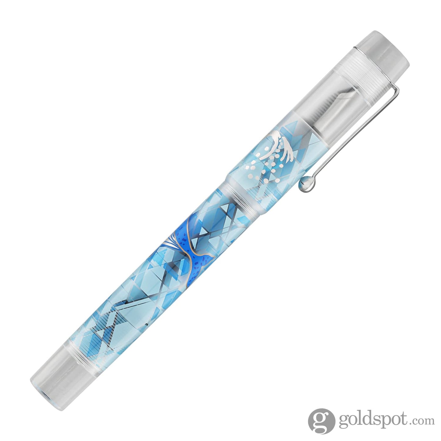 Opus 88 Demonstrator Fountain Pen in Blue Whale