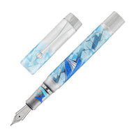 Opus 88 Demonstrator Fountain Pen in Blue Whale