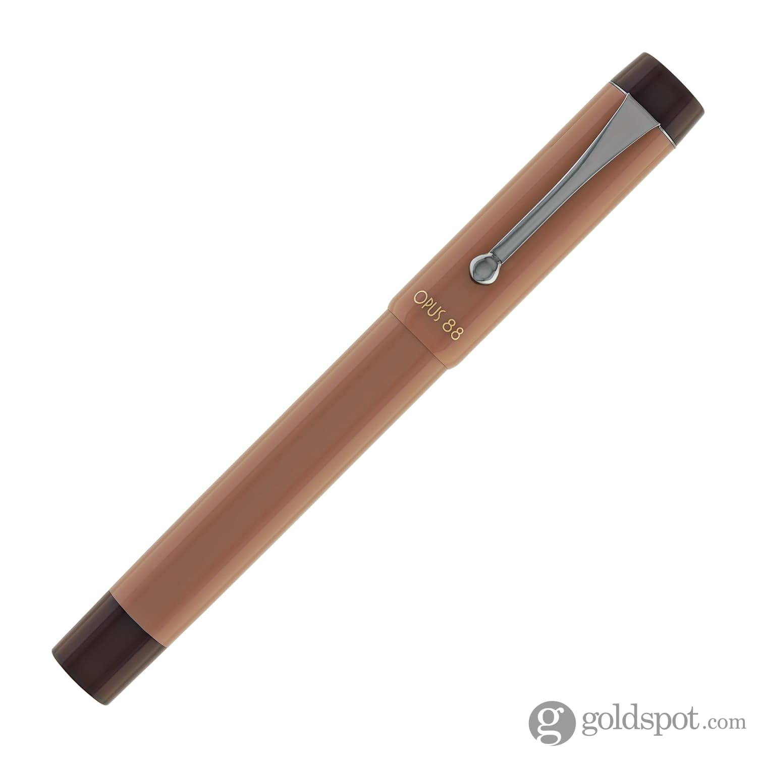 Opus 88 Demonstrator Fountain Pen in Mocha Mousse PVD 2025