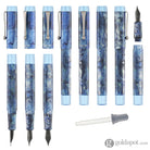 Opus 88 Demonstrator Fountain Pen in Sapphire Fountain Pen