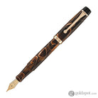 Opus 88 Harmony Fountain Pen in Brown with Rose Gold Fountain Pen
