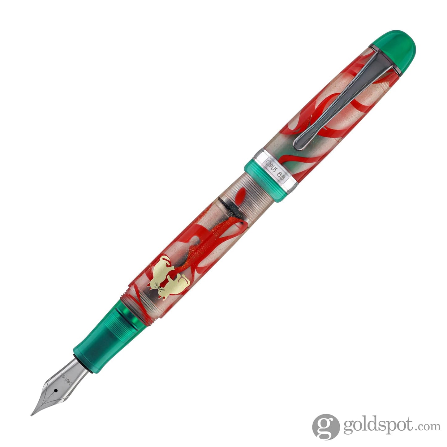 Opus 88 Jazz Fountain Pen in Under the Mistletoe - Limited Edition Fountain Pen