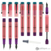 Opus 88 Koloro Demonstrator Fountain Pen in Pink PVD 2024 Fountain Pen