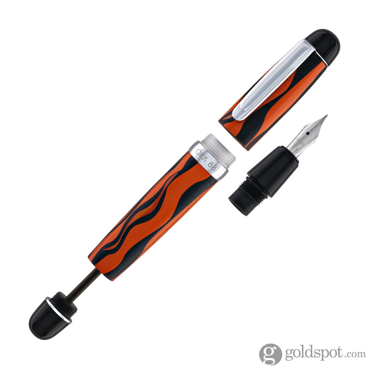 Opus 88 Mini Fountain Pen in Bengal Tiger Fountain Pen