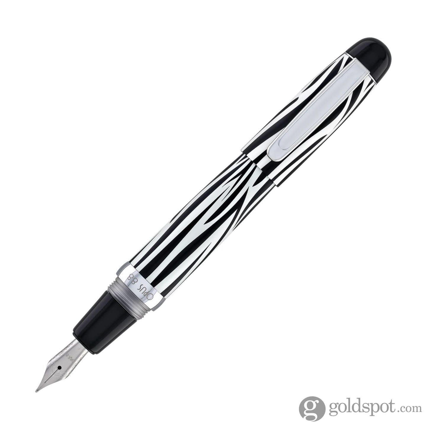 Opus 88 Mini Fountain Pen in Savannah Zebra Fountain Pen