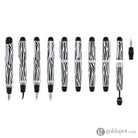 Opus 88 Mini Fountain Pen in Savannah Zebra Fountain Pen