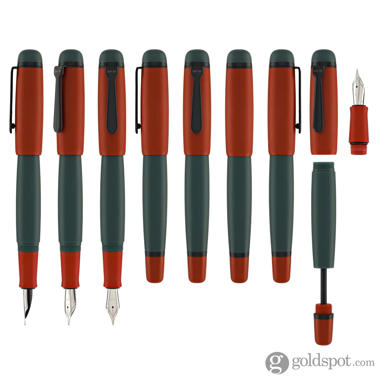 Opus 88 OMAR Fountain Pen in Christmas Fountain Pen