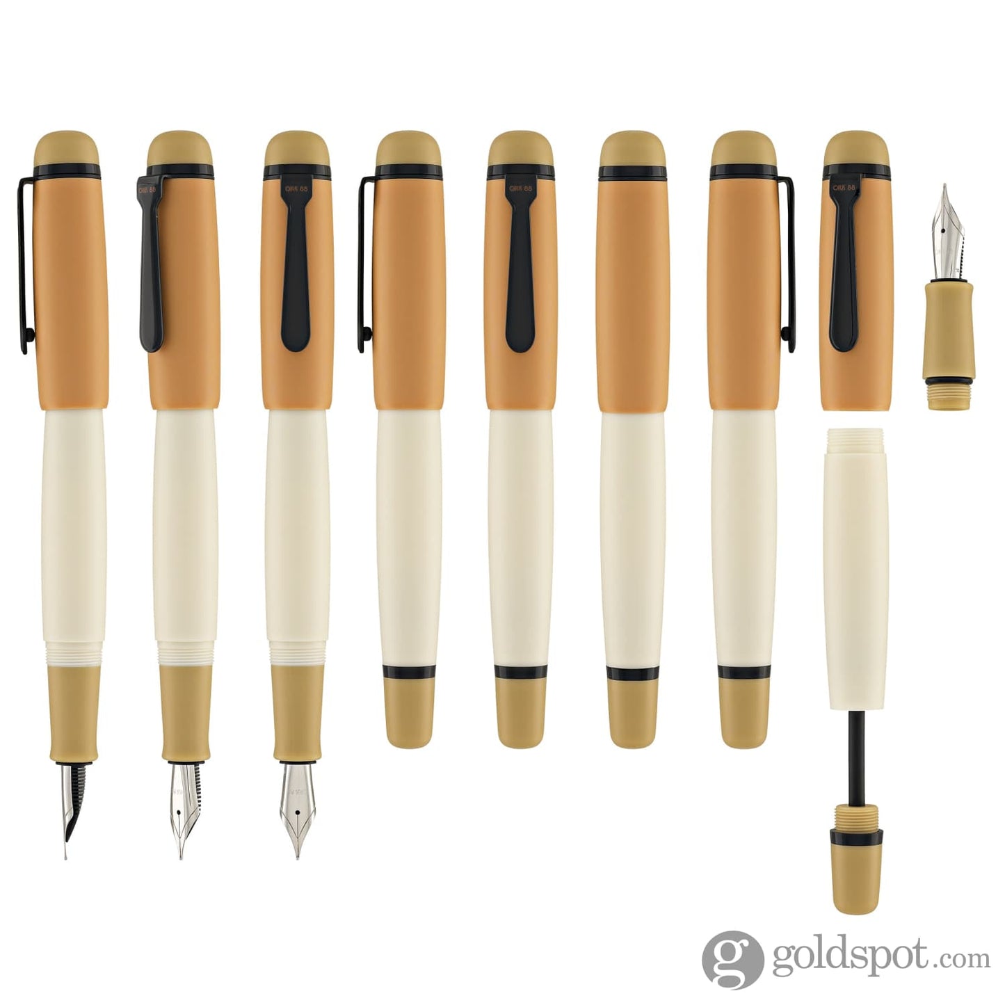 Opus 88 OMAR Fountain Pen Milktea Fountain Pen