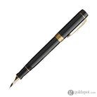 Parker Duofold 135th Anniversary Centennial Fountain Pen in Black with Gold Trim - 18K Gold Fountain Pen