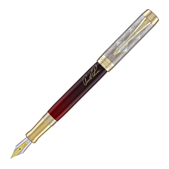 Parker Duofold Arnold Palmer Signature Fountain Pen with Gold Trim
