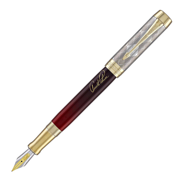 Parker Duofold Arnold Palmer Signature Fountain Pen with Gold Trim Fountain Pen