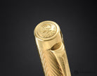 Parker Duofold Pioneers Fountain Pen in Arrow with Gold Trim - 18K