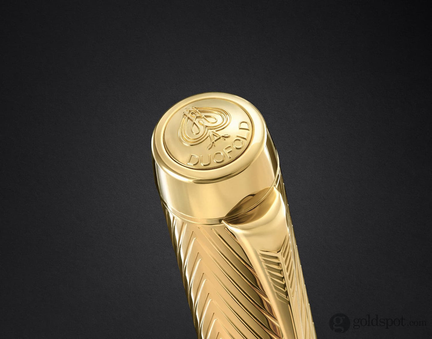 Parker Duofold Pioneers Fountain Pen in Arrow with Gold Trim - 18K