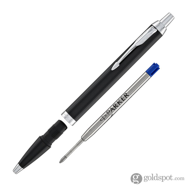 Parker IM Ballpoint Pen in Black with Chrome Trim Ballpoint Pens