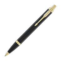 Parker IM Ballpoint Pen in Black with Gold Trim