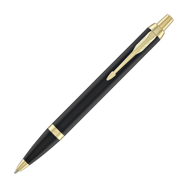 Parker IM Ballpoint Pen in Black with Gold Trim Ballpoint Pens