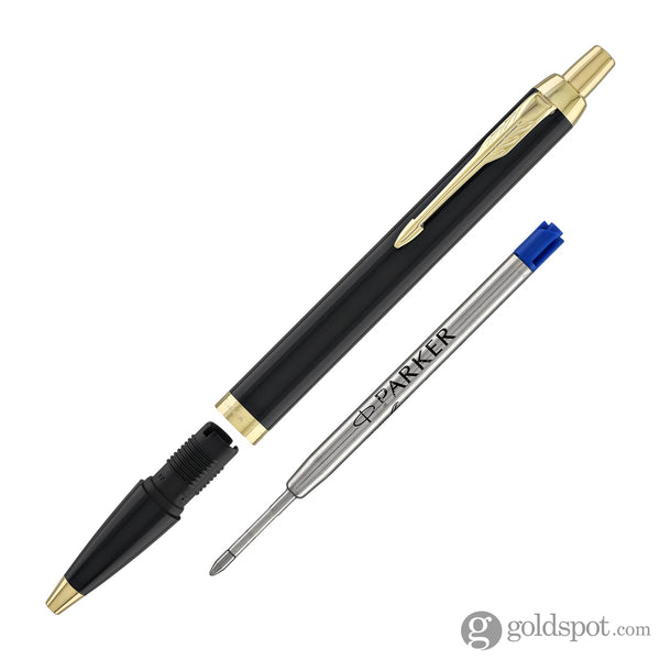 Parker IM Ballpoint Pen in Black with Gold Trim Ballpoint Pens