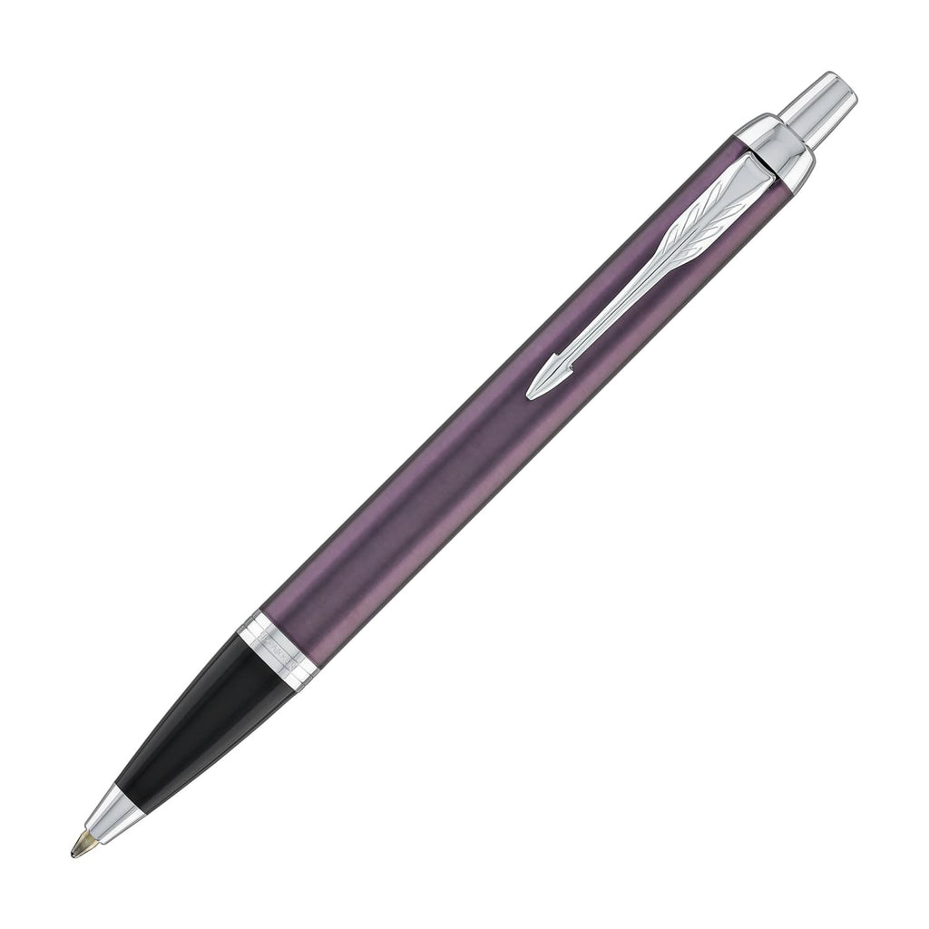 Parker IM Ballpoint Pen in Light Purple with Chrome Trim Ballpoint Pens