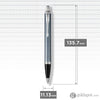 Parker IM Core Ballpoint Pen in Light Blue Grey with Chrome Trim Ballpoint Pens