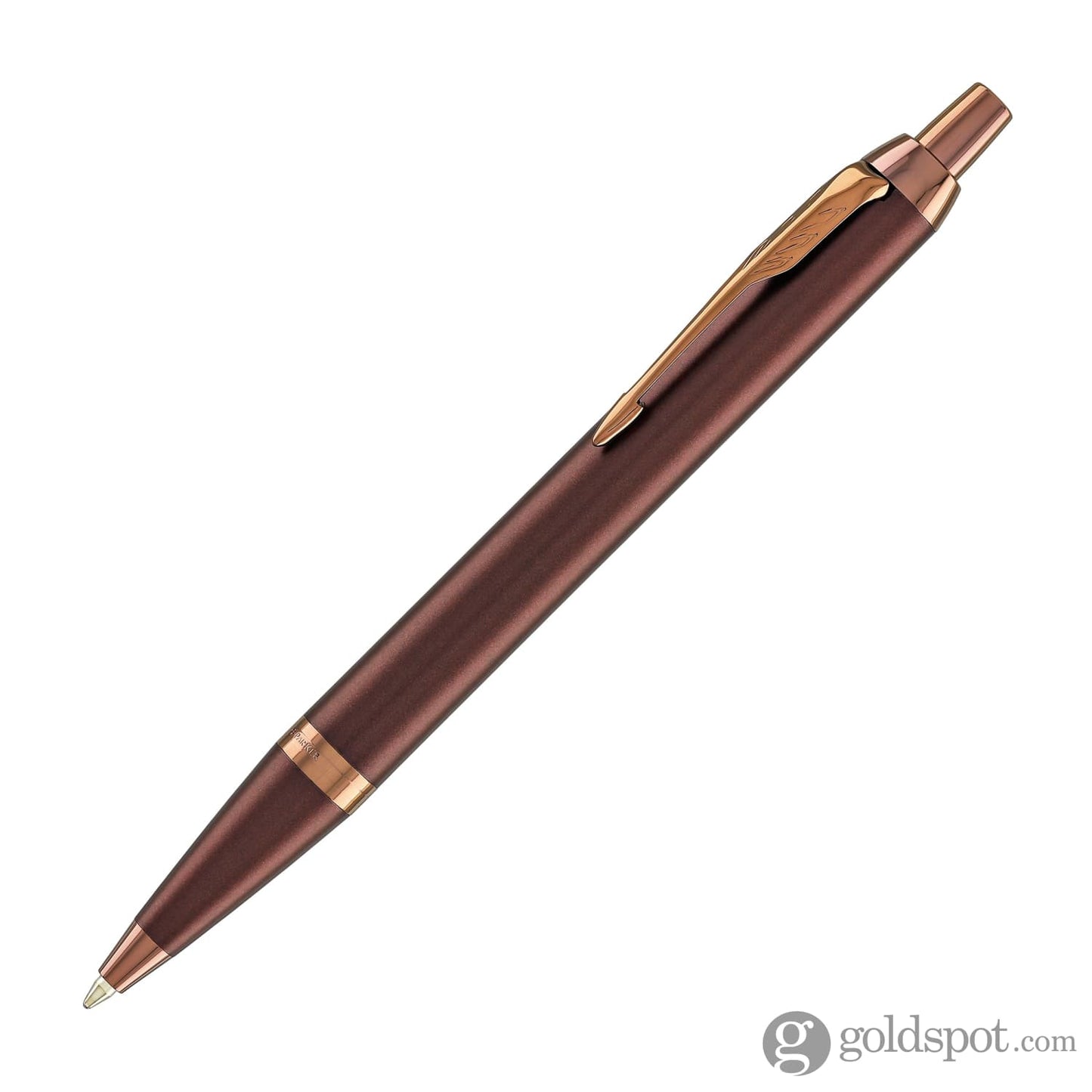Parker IM Monochrome Ballpoint Pen in Burgundy Ballpoint Pens