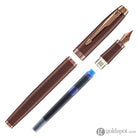 Parker IM Monochrome Fountain Pen in Burgundy Fountain Pens