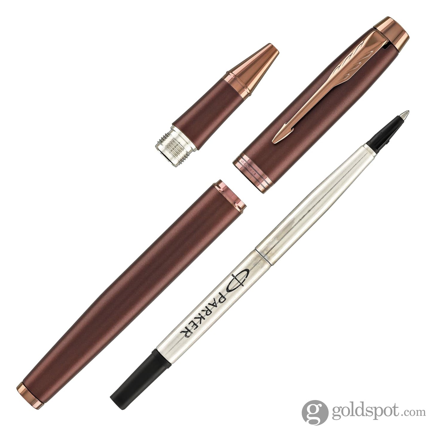 Parker IM Monochrome Rollerball Pen in Burgundy Rollerball Pen