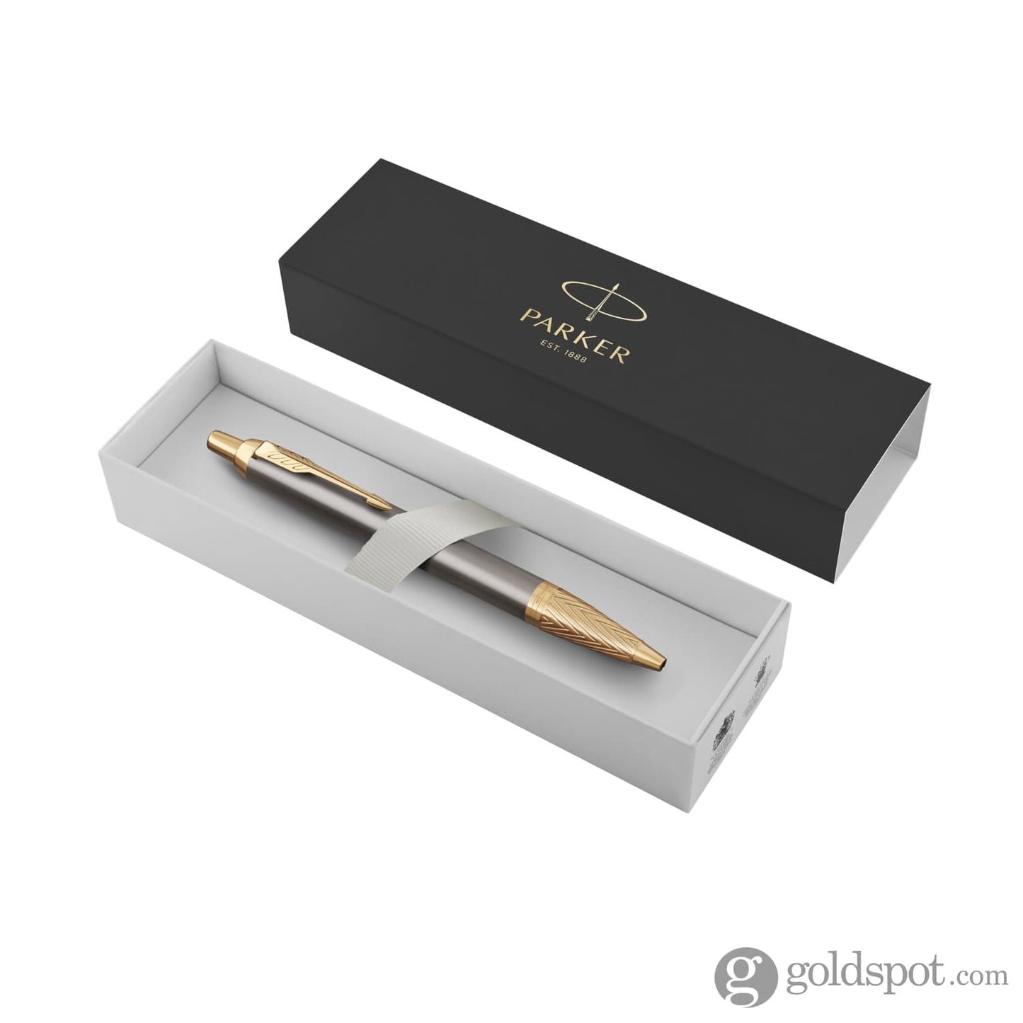 Parker IM Pioneers Ballpoint Pen in Arrow with Gold Trim Pens