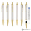 Parker IM Premium Ballpoint Pen in Warm Grey with Gold Trim Ballpoint Pens