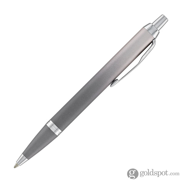 Parker IM Ritual Ballpoint Pen in Grey with Chrome Trim Ballpoint Pens