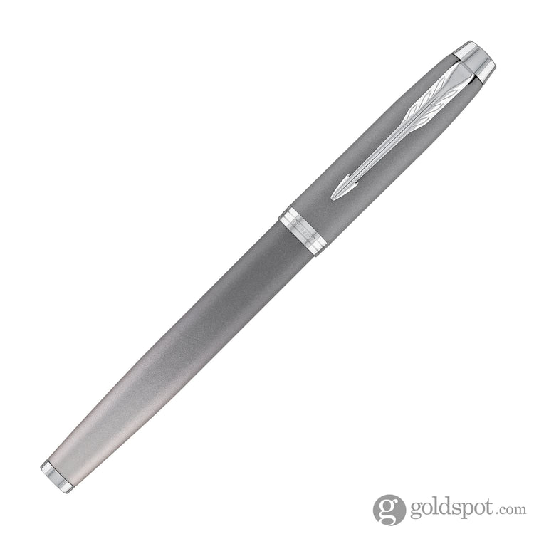 Parker IM Ritual Fountain Pen in Grey with Chrome Trim Fountain Pen
