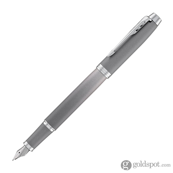 Parker IM Ritual Fountain Pen in Grey with Chrome Trim Fountain Pen