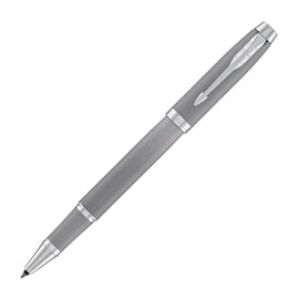 Parker IM Writing Ritual Rollerball Pen in Grey with Chrome Trim