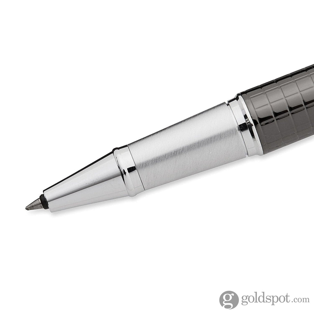 Parker IM Rollerball Pen in Chiseled Gunmetal Goldspot Pens