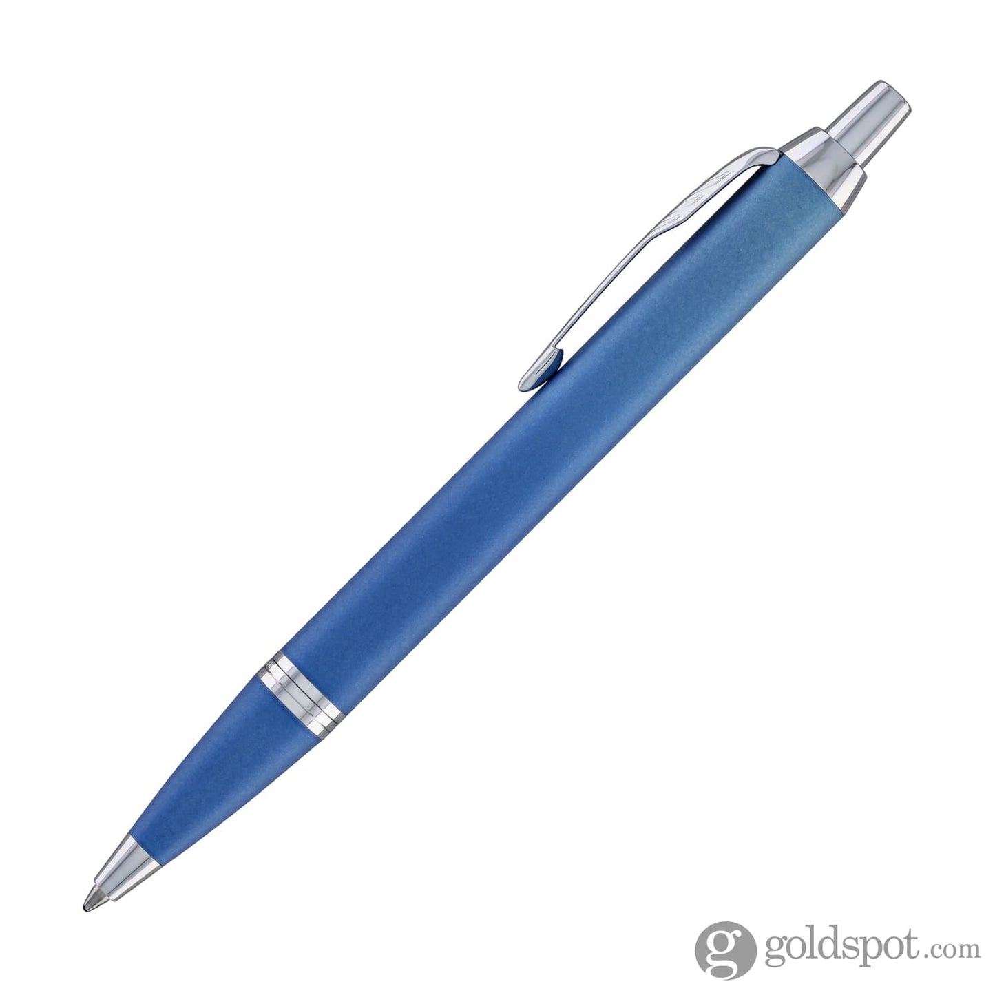Parker IM Writing Rituals Ballpoint Pen in Peaceful Blue Gradient with Chrome Trim Ballpoint Pens