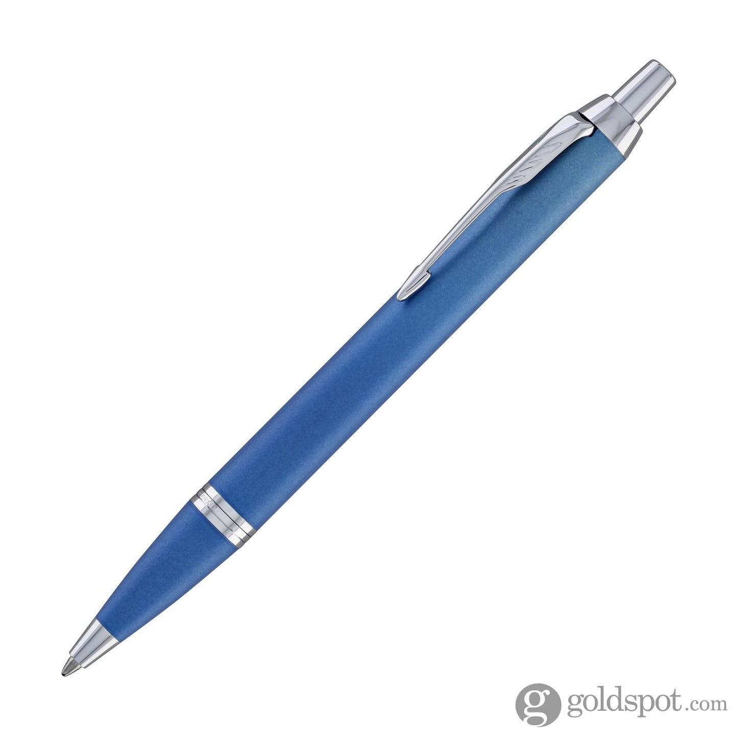 Parker IM Writing Rituals Ballpoint Pen in Peaceful Blue Gradient with Chrome Trim Ballpoint Pens