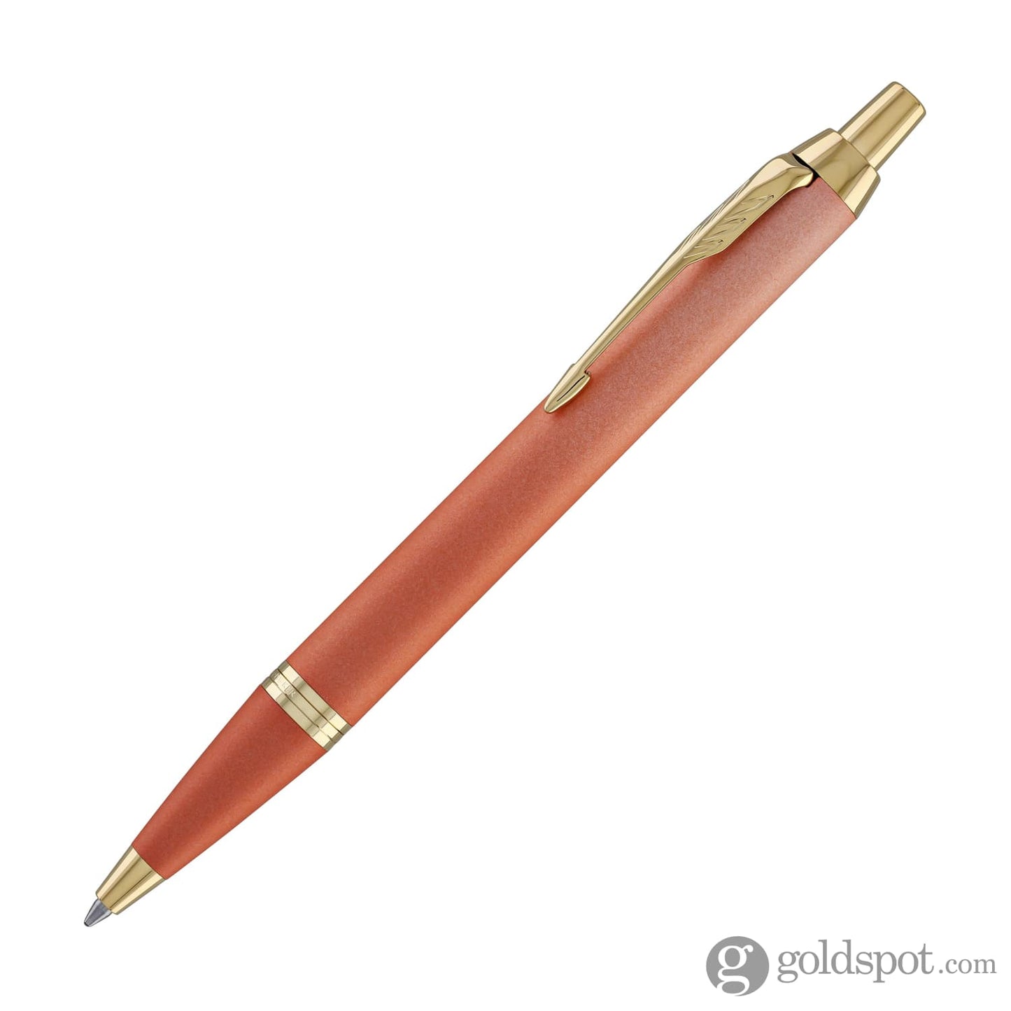 Parker IM Writing Rituals Ballpoint Pen in Uplifting Orange Gradient with Gold Trim Ballpoint Pens