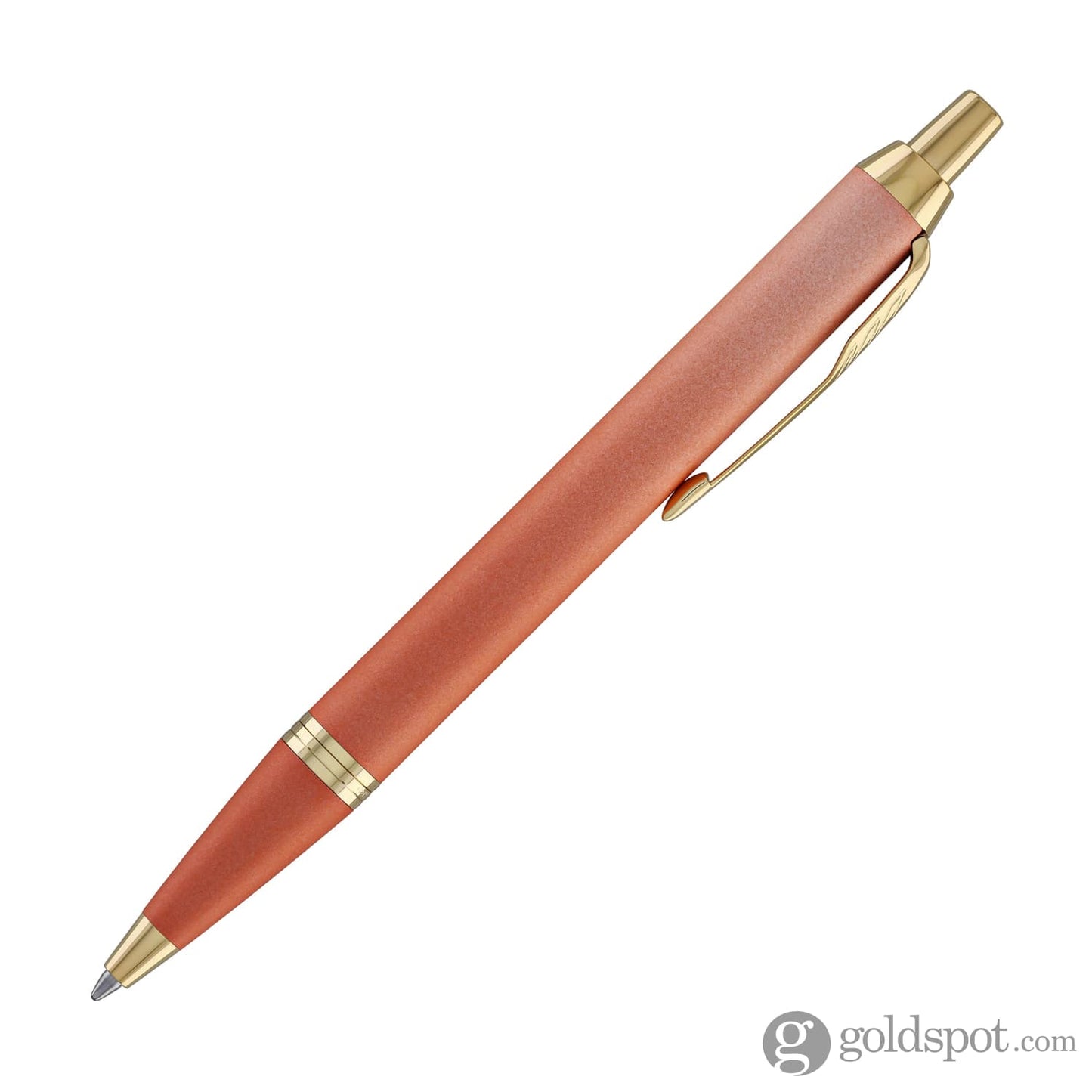 Parker IM Writing Rituals Ballpoint Pen in Uplifting Orange Gradient with Gold Trim Ballpoint Pens
