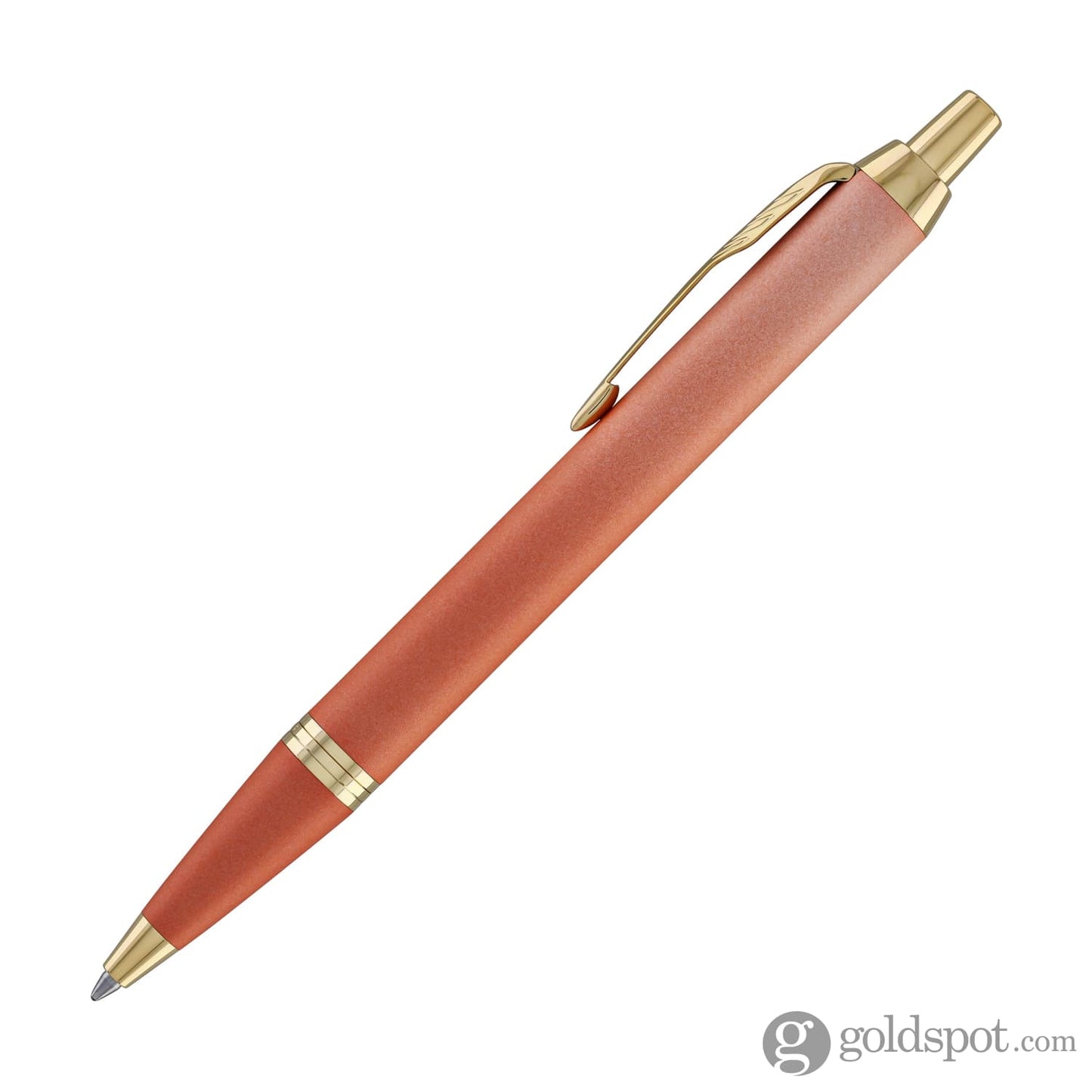 Parker IM Writing Rituals Ballpoint Pen in Uplifting Orange Gradient with Gold Trim Ballpoint Pens